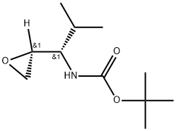 tert-butyl
N-[(1S)-2-methyl-1-[(2S)-oxiran-2-yl]propyl]carbam
ate Structure