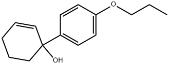 1-(4-Propoxyphenyl)-2-cyclohexen-1-ol Structure