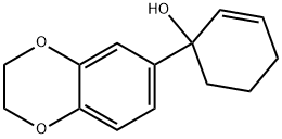 1-(2,3-Dihydro-1,4-benzodioxin-6-yl)-2-cyclohexen-1-ol Structure