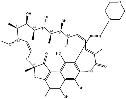 Rifamycin AMI-DA Structure