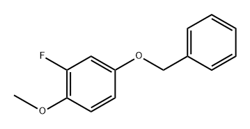 4-(Benzyloxy)-2-fluoro-1-methoxybenzene Structure