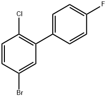 5-Bromo-2-chloro-4'-fluoro-1,1'-biphenyl Structure