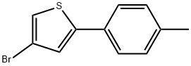 4-Bromo-2-(4-methylphenyl)thiophene Structure