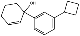 1-(3-Cyclobutylphenyl)-2-cyclohexen-1-ol Structure