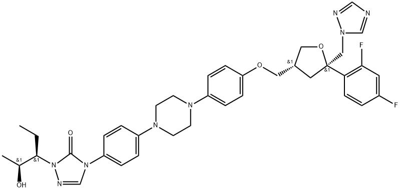 Posaconazole Diastereoisomer 11 Structure