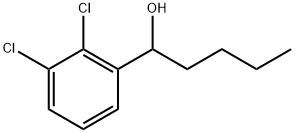 α-Butyl-2,3-dichlorobenzenemethanol Structure