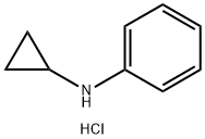 N-Cyclopropylaniline hydrochloride 구조식 이미지