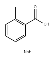 Benzoic acid, 2-methyl-, sodium salt (1:1) Structure