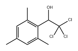 2,2,2-Trichloro-1-mesitylethanol Structure