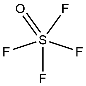 Sulfur(1+), tetrafluorooxo-, (SP-5-21)- (9CI) Structure