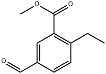 methyl 2-ethyl-5-formylbenzoate Structure