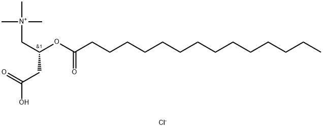 Pentadecanoyl-L-carnitine (chloride) Structure