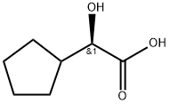 Cyclopentaneacetic acid, α-hydroxy-, (R)- (9CI) Structure