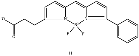 BDP R6G carboxylic acid Structure