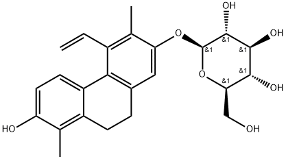 Juncusol 7-O-glucoside 구조식 이미지