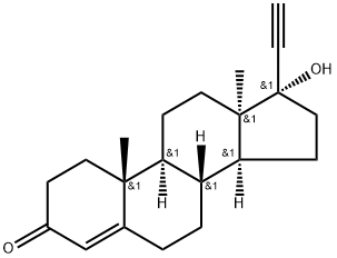 Pregn-4-en-20-yn-3-one, 17-hydroxy-, (13α)- (9CI) Structure