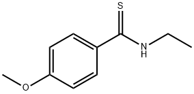 N-ethyl-4-methoxy-Benzenecarbothioamide Structure