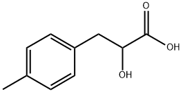 Benzenepropanoic acid, α-hydroxy-4-methyl- Structure