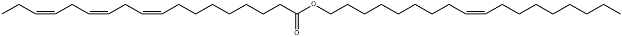 9,12,15-Octadecatrienoic acid, 9-octadecenyl ester, (all-Z)- (9CI) Structure