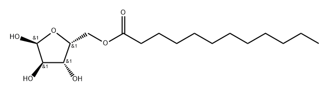 5-O-Lauryl-D-xylofuranose Structure