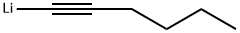 Lithium, 1-hexyn-1-yl- Structure