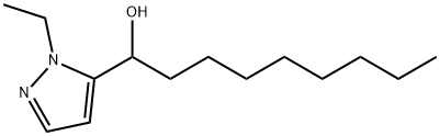 1-Ethyl-α-octyl-1H-pyrazole-5-methanol Structure