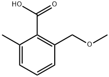 2-(methoxymethyl)-6-methylbenzoic acid Structure