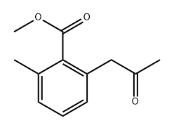 Methyl 2-methyl-6-(2-oxopropyl)benzoate 구조식 이미지