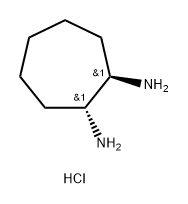 Rac-(1r,2r)-cycloheptane-1,2-diamine dihydrochloride, trans Structure