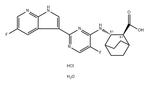 Pimodivir hydrochloride Structure