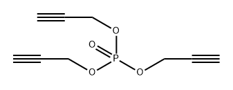 2-Propyn-1-ol, 1,1',1''-phosphate 구조식 이미지