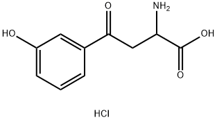 2-amino-4-(3-hydroxyphenyl)-4-oxobutanoic acid hydrobromide 구조식 이미지