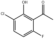 1-(3-chloro-6-fluoro-2-hydroxyphenyl)ethanone Structure