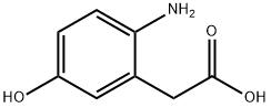2-(2-amino-5-hydroxyphenyl)acetic acid Structure