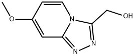 {7-methoxy-[1,2,4]triazolo[4,3-a]pyridin-3-yl}methanol Structure