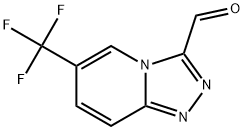 6-(trifluoromethyl)-[1,2,4]triazolo[4,3-a]pyridine-3-carbaldehyde Structure