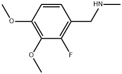 2-Fluoro-3,4-dimethoxy-N-methylbenzenemethanamine Structure