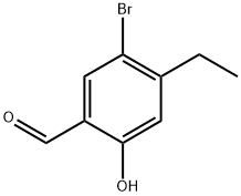 5-bromo-4-ethyl-2-hydroxybenzaldehyde Structure