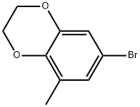 7-bromo-5-methyl-2,3-dihydrobenzo[b][1,4]dioxine Structure