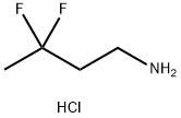 3,3-difluorobutan-1-amine hydrochloride Structure