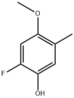 2-fluoro-4-methoxy-5-methylphenol Structure