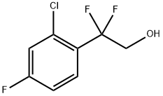 Benzeneethanol, 2-chloro-β,β,4-trifluoro- Structure