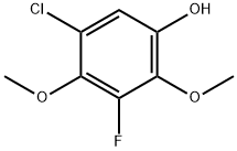 5-Chloro-3-fluoro-2,4-dimethoxyphenol Structure