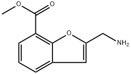 Methyl 2-(aminomethyl)benzofuran-7-carboxylate Structure