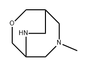 7-methyl-3-oxa-7,9-diazabicyclo[3.3.2]decane Structure