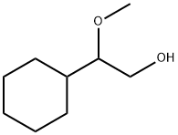 Cyclohexaneethanol, β-methoxy- Structure