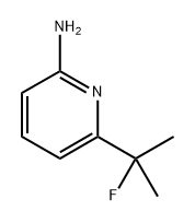 6-(2-Fluoropropan-2-yl)pyridin-2-amine Structure