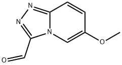 6-methoxy-[1,2,4]triazolo[4,3-a]pyridine-3-carbaldehyde Structure