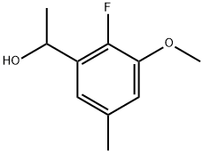 2-Fluoro-3-methoxy-α,5-dimethylbenzenemethanol Structure