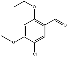 5-chloro-2-ethoxy-4-methoxybenzaldehyde Structure